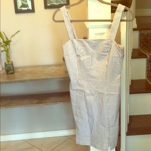 Seersucker Mini-dress